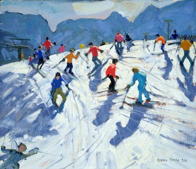 Piste de ski animée, Lofer, 2004 - Andrew Macara